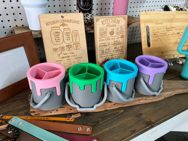 Drippy Paint Bucket Organizer!