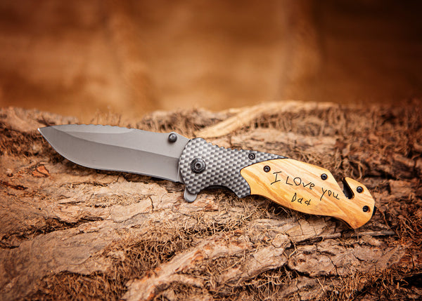 Engraved Pocket Knife