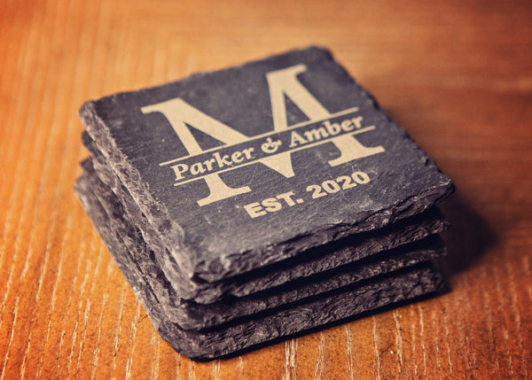 Personalized Slate Coasters