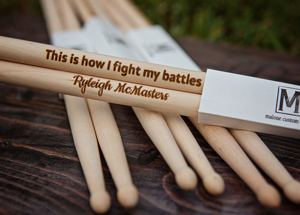 Personalized Drumsticks