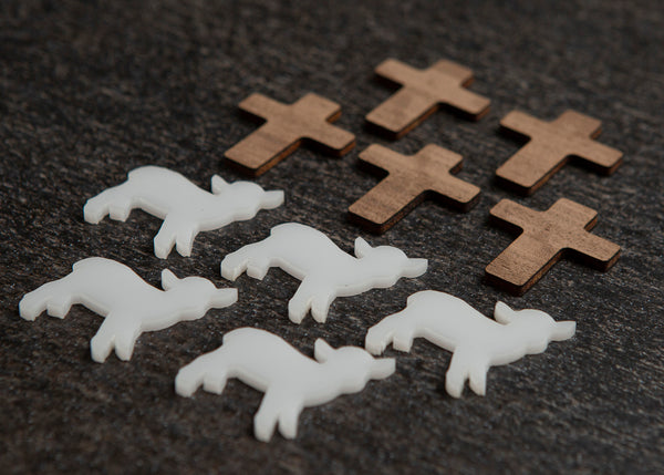 Tic-Tac-Toe Game Tokens