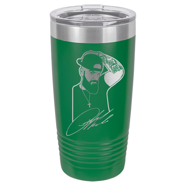 Rich Malone Custom Engraved Stainless Steel Tumbler