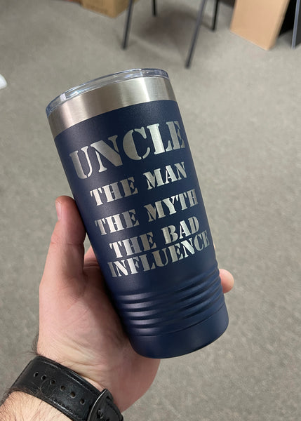 Custom Engraved Stainless Steel Tumblers
