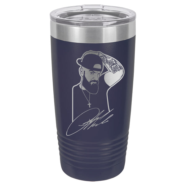 Rich Malone Custom Engraved Stainless Steel Tumbler
