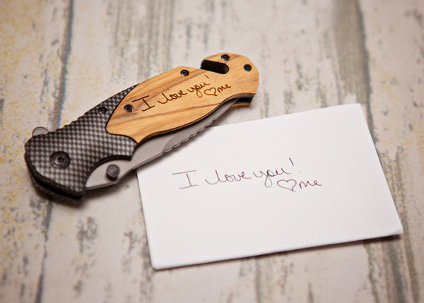 Engraved Pocket Knife