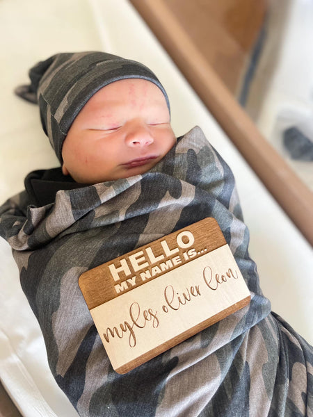 Hello My Name Is...baby sign