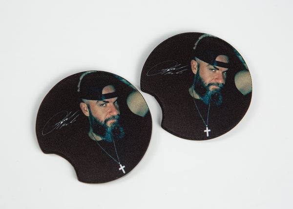 Rich Malone Car Coasters Set of 2