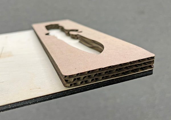 Laser Jig For Pocket Knife Engraving - File Only - Template SVG, AI, & PDF