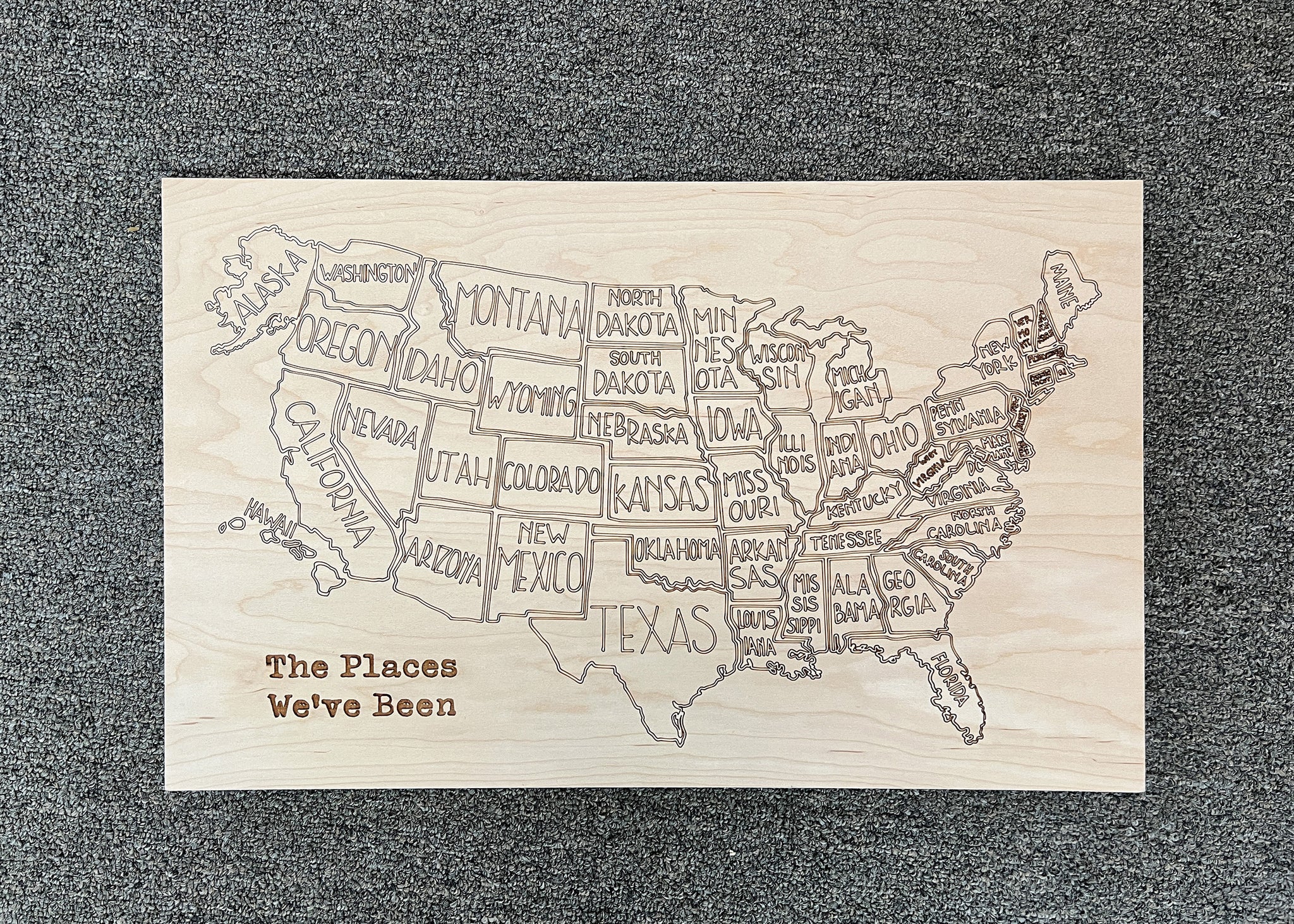 Travel Map - United States